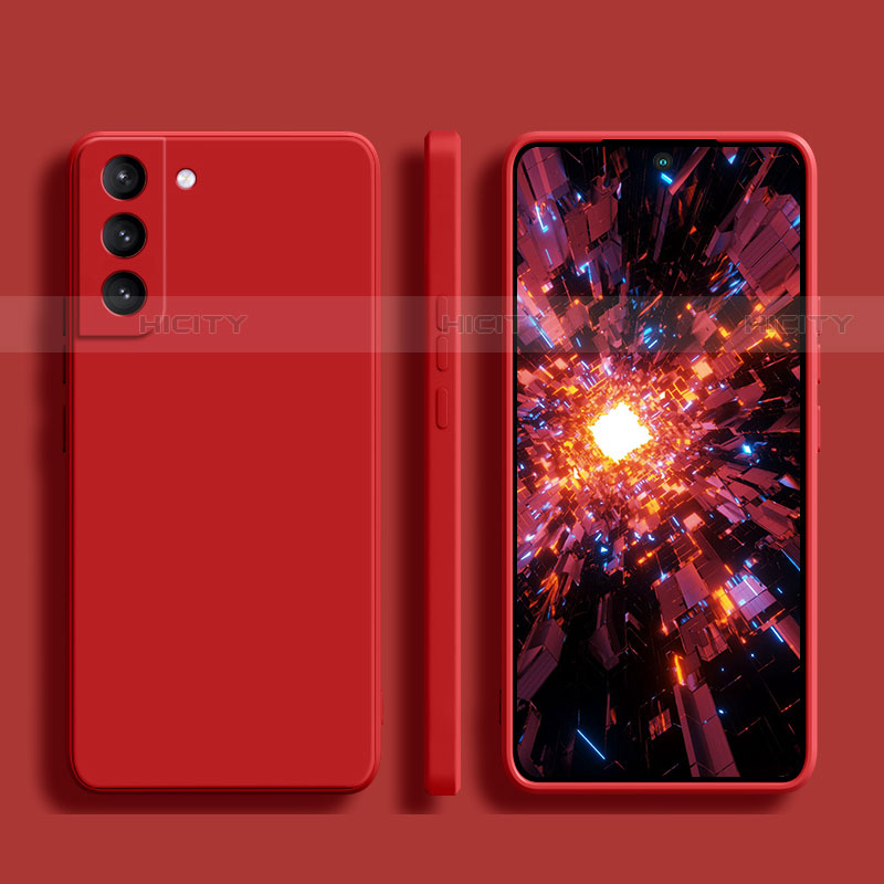 Funda Silicona Ultrafina Goma 360 Grados Carcasa S01 para Samsung Galaxy S23 5G Rojo