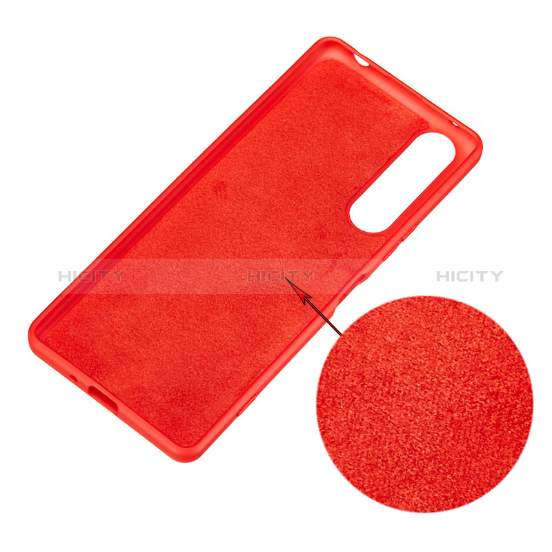 Funda Silicona Ultrafina Goma 360 Grados Carcasa S01 para Sony Xperia 5 III SO-53B