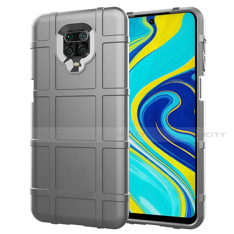 Funda Silicona Ultrafina Goma 360 Grados Carcasa S01 para Xiaomi Poco M2 Pro Plata