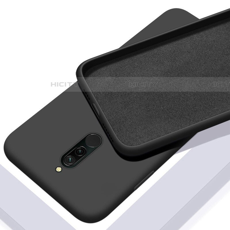 Funda Silicona Ultrafina Goma 360 Grados Carcasa S01 para Xiaomi Redmi 8 Negro