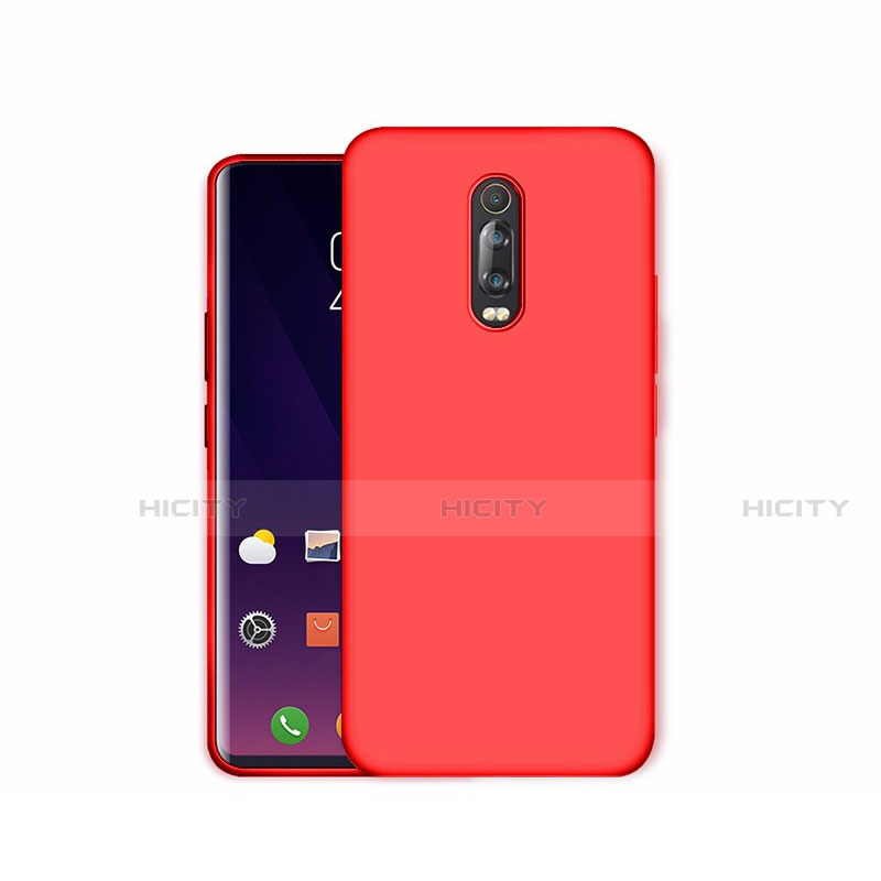 Funda Silicona Ultrafina Goma 360 Grados Carcasa S01 para Xiaomi Redmi K20 Rojo