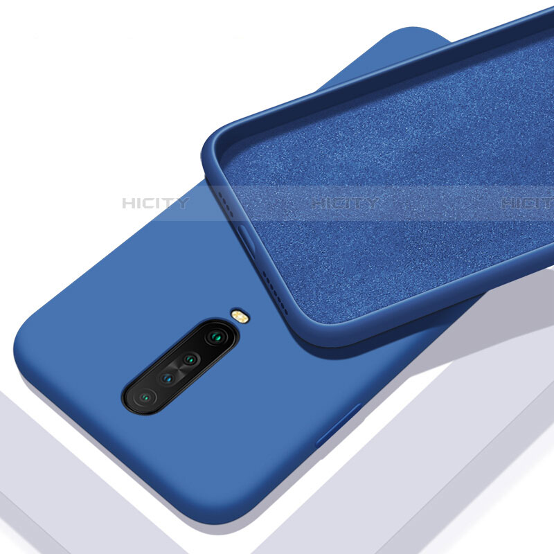 Funda Silicona Ultrafina Goma 360 Grados Carcasa S01 para Xiaomi Redmi K30 4G Azul