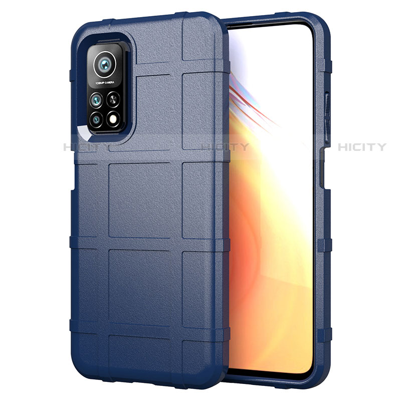 Funda Silicona Ultrafina Goma 360 Grados Carcasa S01 para Xiaomi Redmi K30S 5G Azul