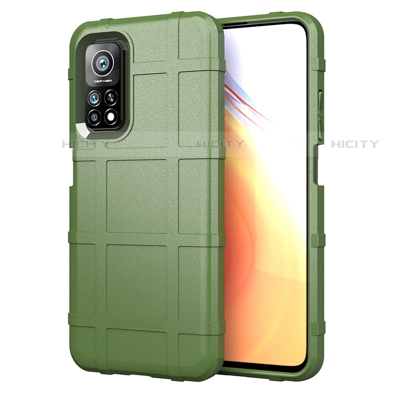 Funda Silicona Ultrafina Goma 360 Grados Carcasa S01 para Xiaomi Redmi K30S 5G Ejercito Verde