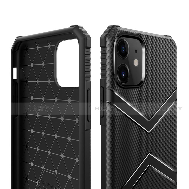 Funda Silicona Ultrafina Goma 360 Grados Carcasa S02 para Apple iPhone 12