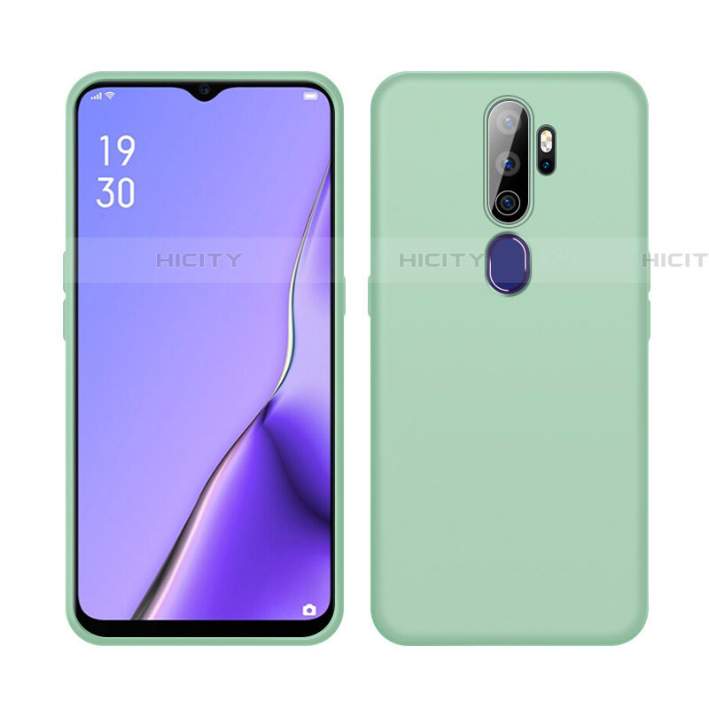 Funda Silicona Ultrafina Goma 360 Grados Carcasa S02 para Oppo A9 (2020) Verde