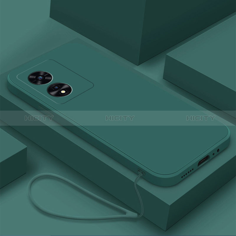 Funda Silicona Ultrafina Goma 360 Grados Carcasa S02 para Oppo A97 5G Verde