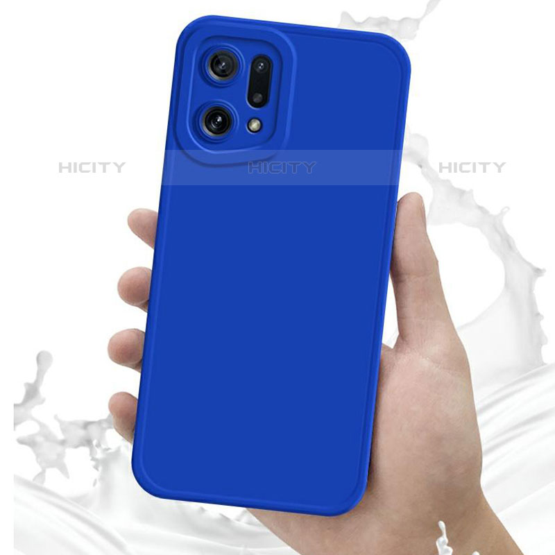 Funda Silicona Ultrafina Goma 360 Grados Carcasa S02 para Oppo Find X5 Pro 5G