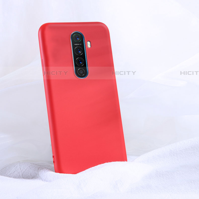 Funda Silicona Ultrafina Goma 360 Grados Carcasa S02 para Oppo Reno Ace Rojo