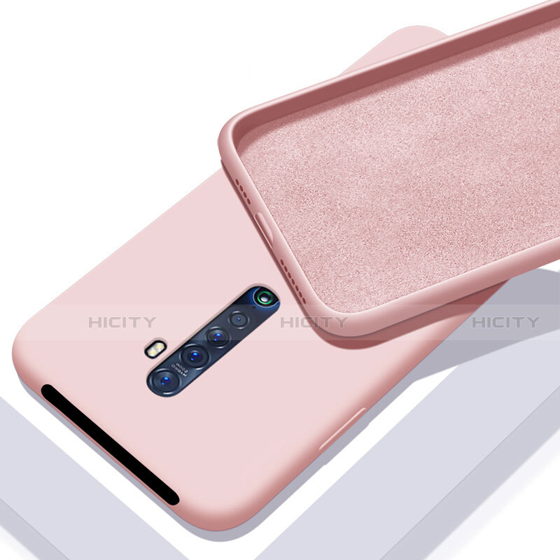 Funda Silicona Ultrafina Goma 360 Grados Carcasa S02 para Oppo Reno2 Rosa