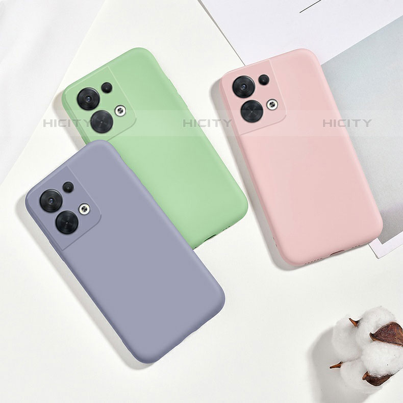 Funda Silicona Ultrafina Goma 360 Grados Carcasa S02 para Oppo Reno8 5G