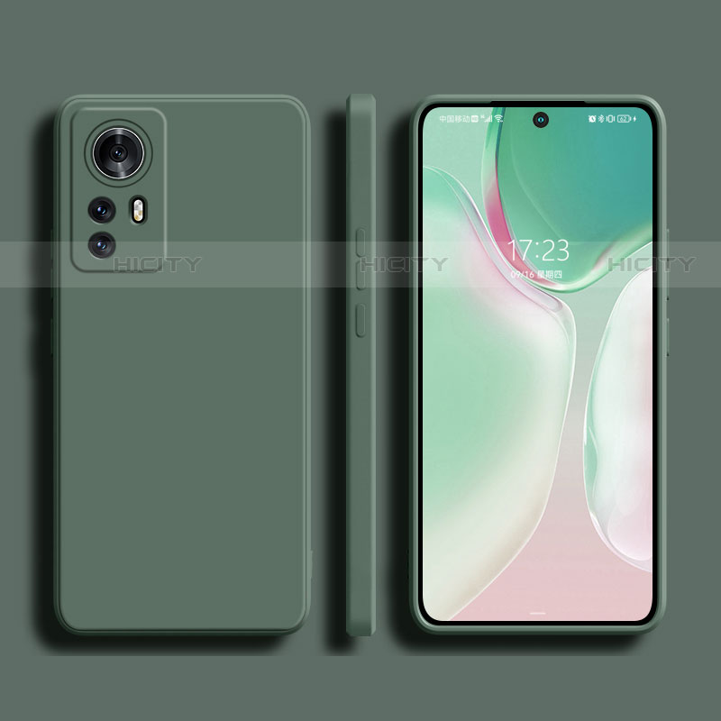 Funda Silicona Ultrafina Goma 360 Grados Carcasa S02 para Xiaomi Mi 12 5G Verde