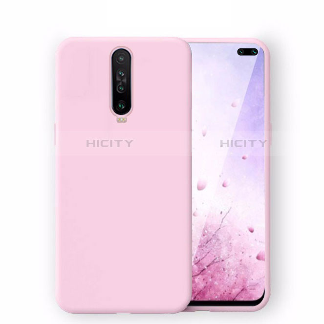 Funda Silicona Ultrafina Goma 360 Grados Carcasa S02 para Xiaomi Redmi K30i 5G Rosa