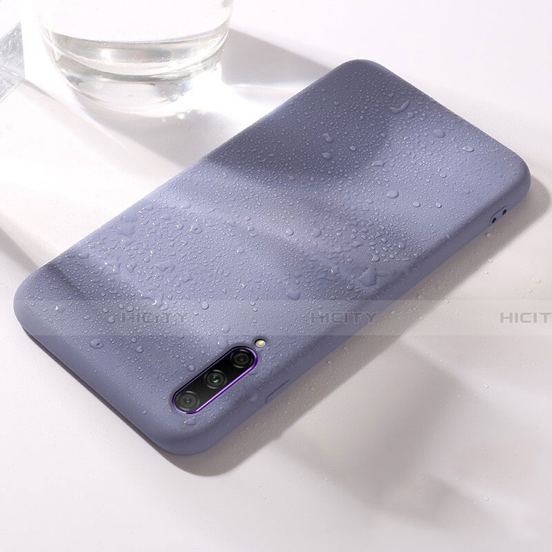 Funda Silicona Ultrafina Goma 360 Grados Carcasa S03 para Huawei Honor 9X Pro Morado