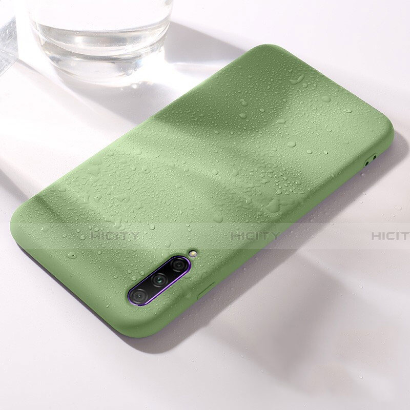 Funda Silicona Ultrafina Goma 360 Grados Carcasa S03 para Huawei Honor 9X Pro Verde