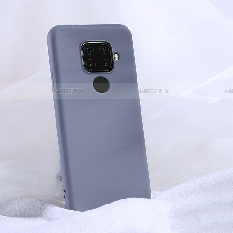 Funda Silicona Ultrafina Goma 360 Grados Carcasa S03 para Huawei Mate 30 Lite Gris