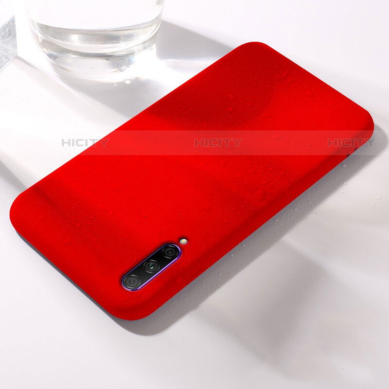 Funda Silicona Ultrafina Goma 360 Grados Carcasa S03 para Huawei P Smart Pro (2019) Rojo