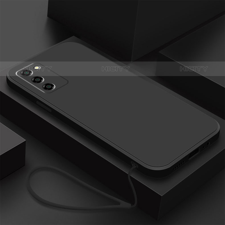 Funda Silicona Ultrafina Goma 360 Grados Carcasa S03 para Oppo A53s 5G Negro