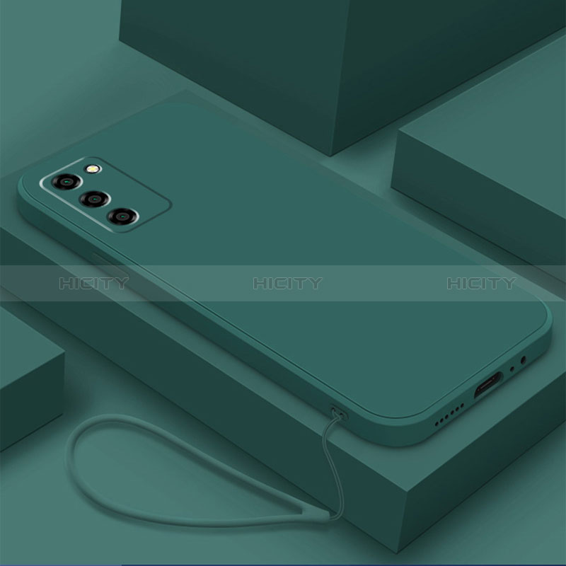 Funda Silicona Ultrafina Goma 360 Grados Carcasa S03 para Oppo A56 5G Verde Noche