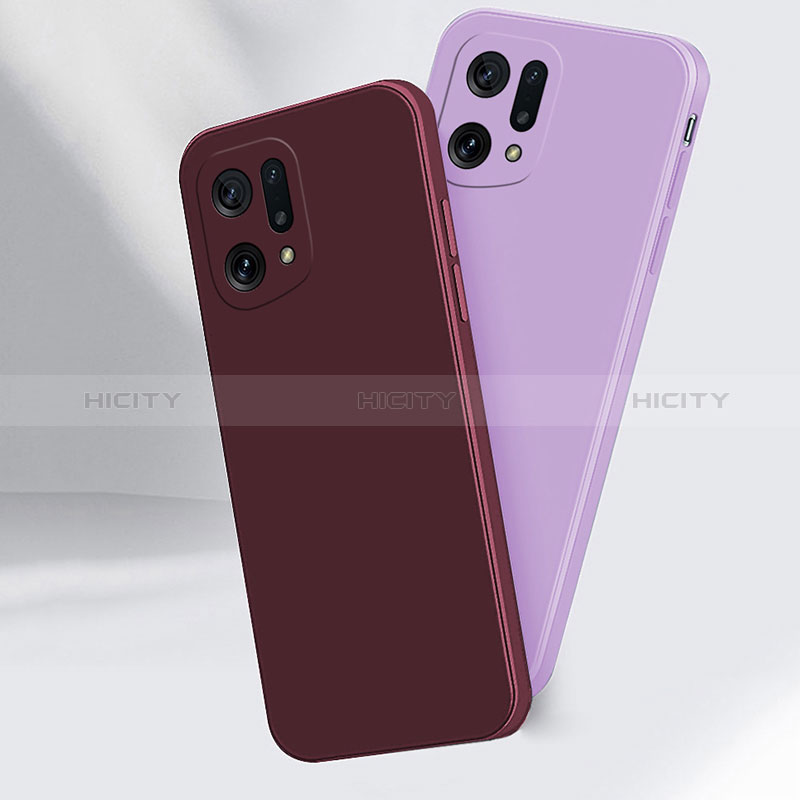 Funda Silicona Ultrafina Goma 360 Grados Carcasa S03 para Oppo Find X5 5G