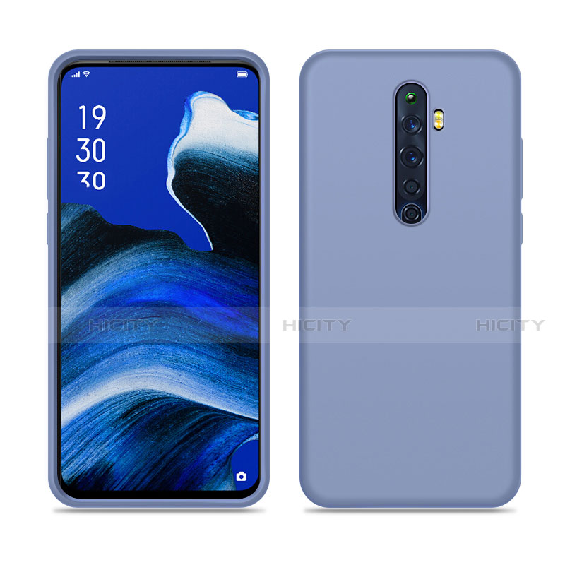 Funda Silicona Ultrafina Goma 360 Grados Carcasa S03 para Oppo Reno2 Z Gris