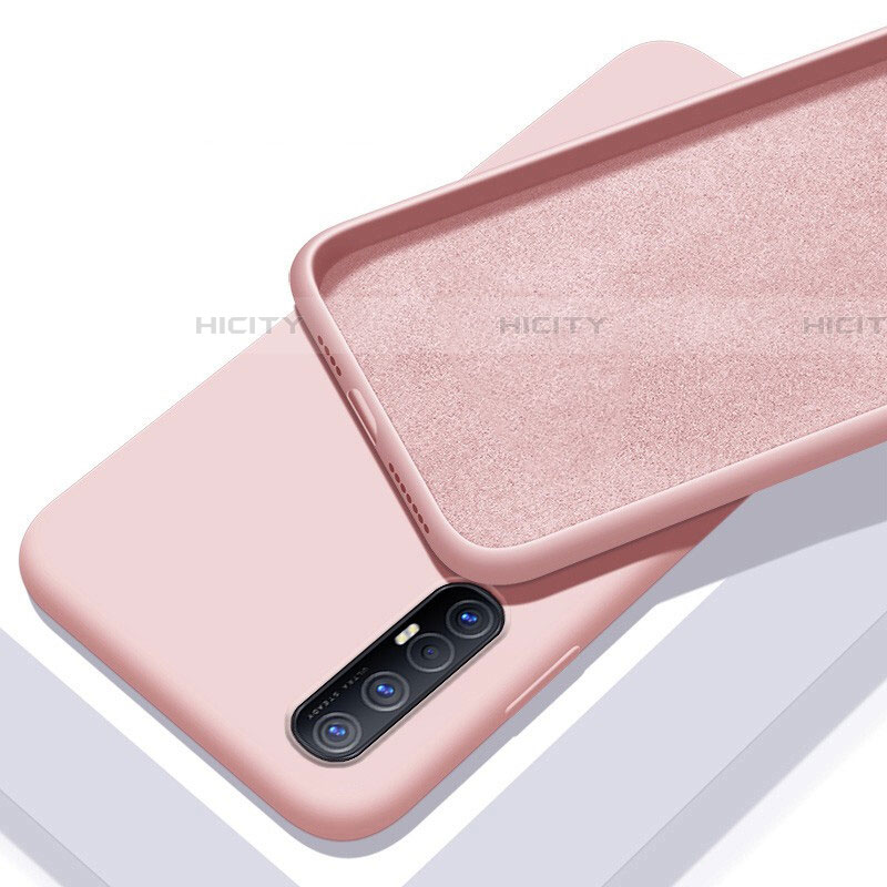 Funda Silicona Ultrafina Goma 360 Grados Carcasa S03 para Oppo Reno3 Pro Rosa