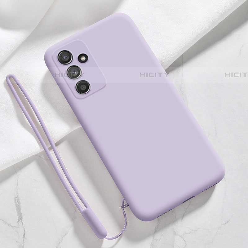 Funda Silicona Ultrafina Goma 360 Grados Carcasa S03 para Samsung Galaxy A05s Purpura Claro