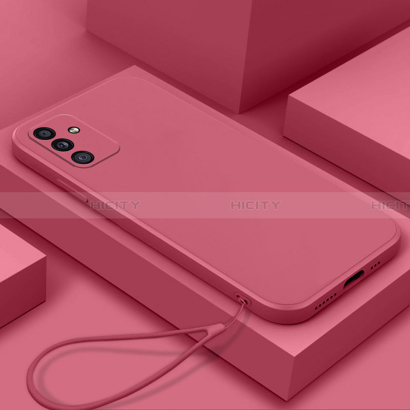 Funda Silicona Ultrafina Goma 360 Grados Carcasa S03 para Samsung Galaxy A14 5G Rosa Roja