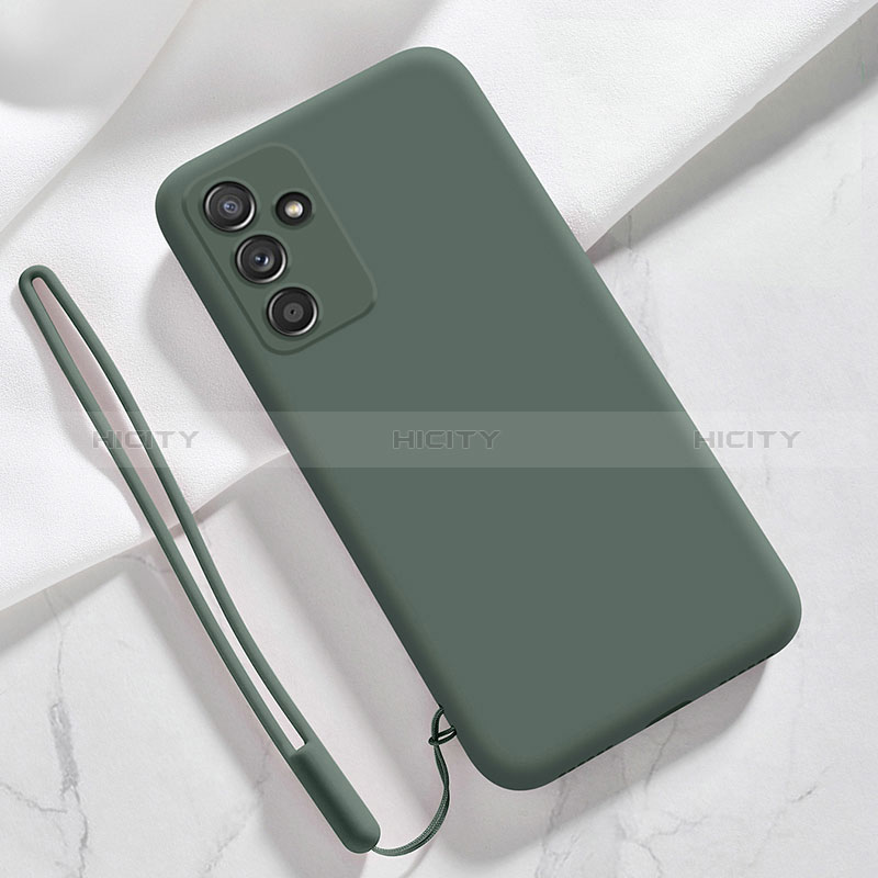 Funda Silicona Ultrafina Goma 360 Grados Carcasa S03 para Samsung Galaxy A15 5G Verde Noche