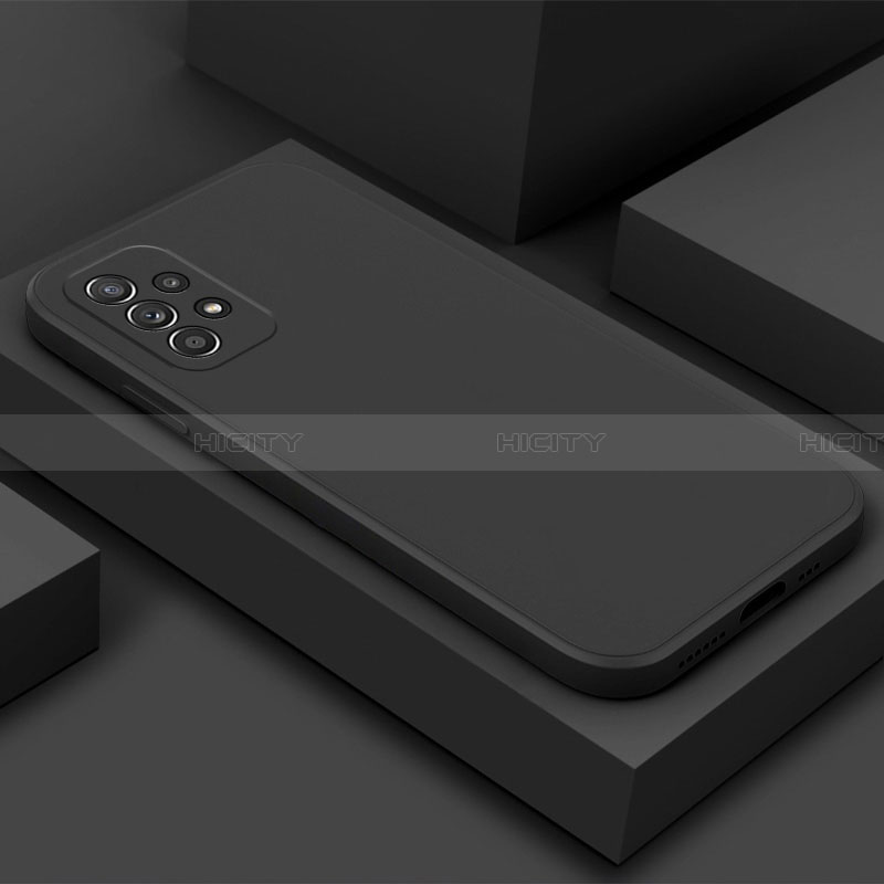 Funda Silicona Ultrafina Goma 360 Grados Carcasa S03 para Samsung Galaxy A32 4G Negro