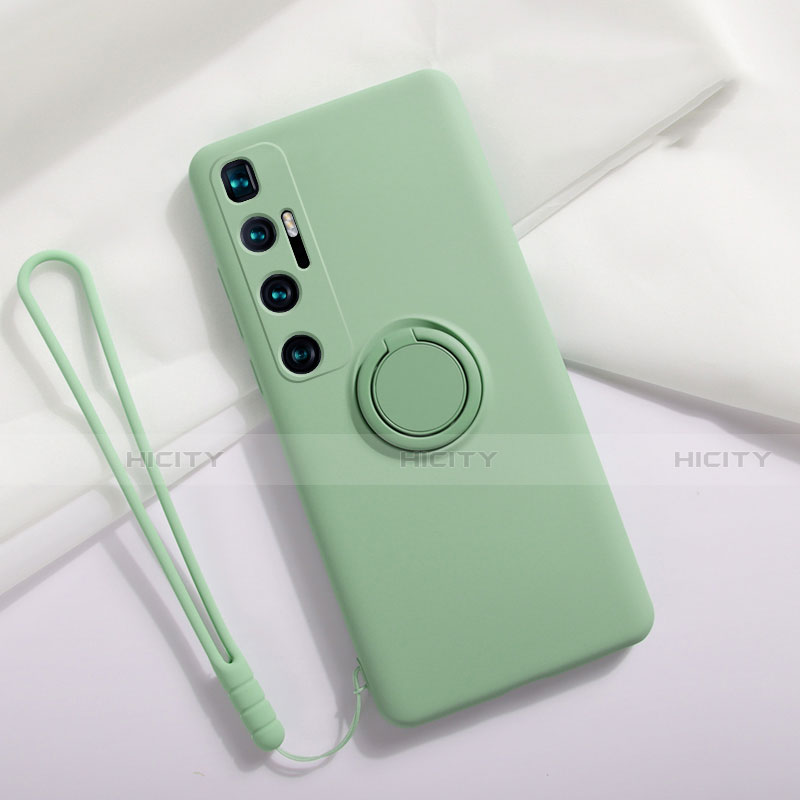 Funda Silicona Ultrafina Goma 360 Grados Carcasa S03 para Xiaomi Mi 10 Ultra Menta Verde