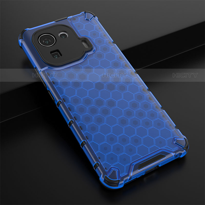 Funda Silicona Ultrafina Goma 360 Grados Carcasa S03 para Xiaomi Mi 11 Pro 5G Azul