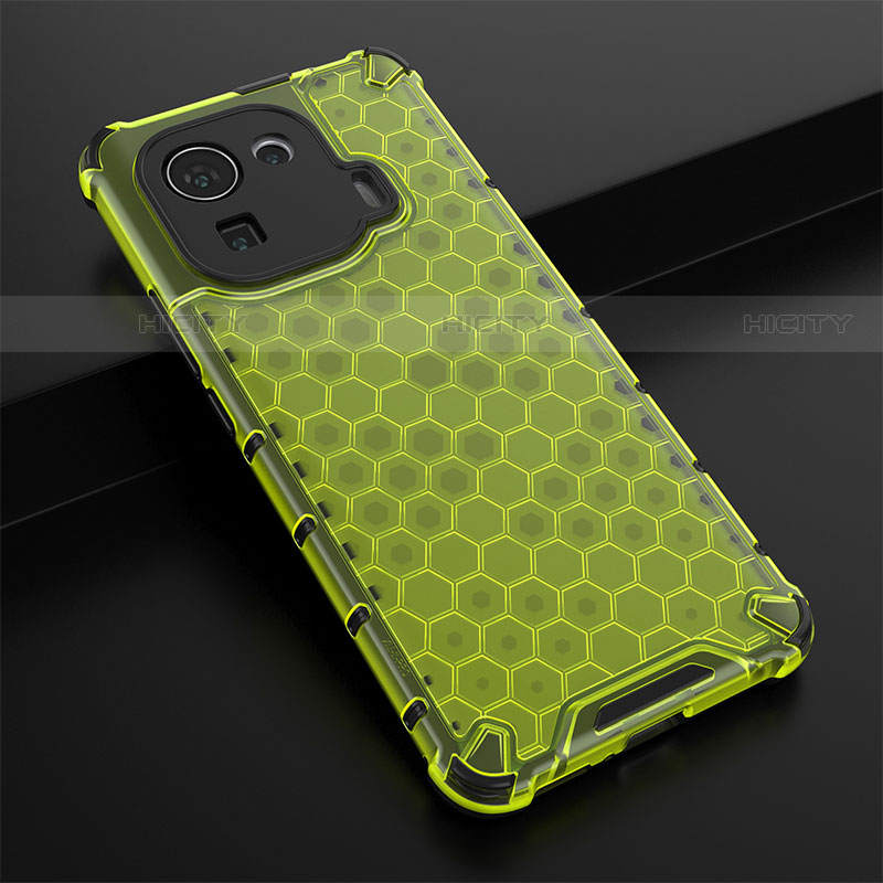 Funda Silicona Ultrafina Goma 360 Grados Carcasa S03 para Xiaomi Mi 11 Pro 5G Verde