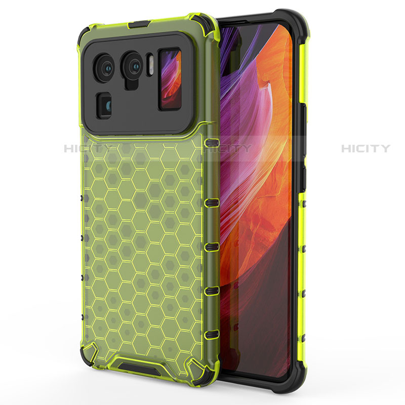 Funda Silicona Ultrafina Goma 360 Grados Carcasa S03 para Xiaomi Mi 11 Ultra 5G Verde