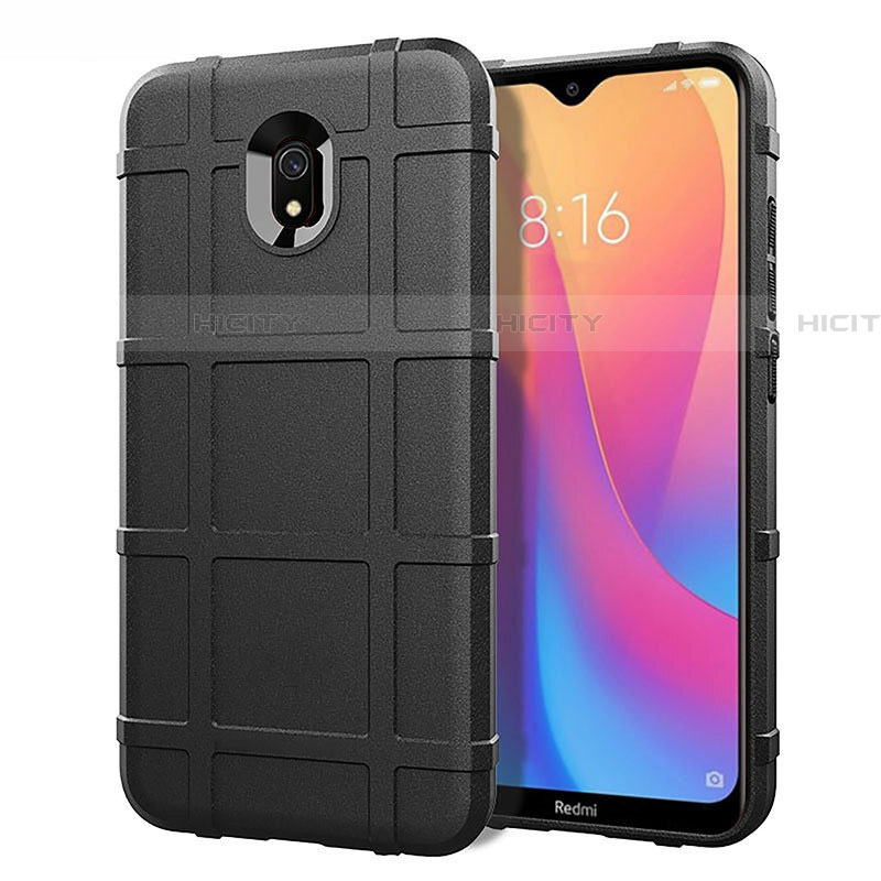 Funda Silicona Ultrafina Goma 360 Grados Carcasa S03 para Xiaomi Redmi 8A Negro