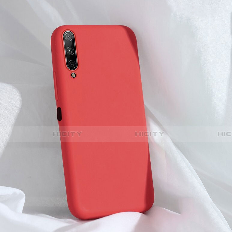 Funda Silicona Ultrafina Goma 360 Grados Carcasa S04 para Huawei Honor 9X Pro Rojo