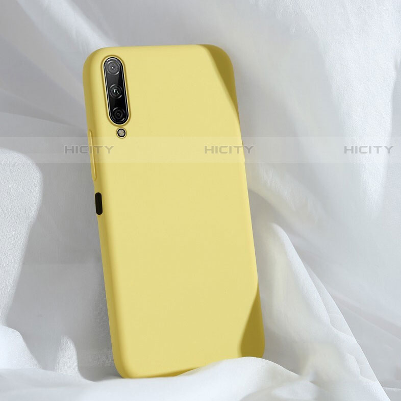 Funda Silicona Ultrafina Goma 360 Grados Carcasa S04 para Huawei P Smart Pro (2019) Amarillo