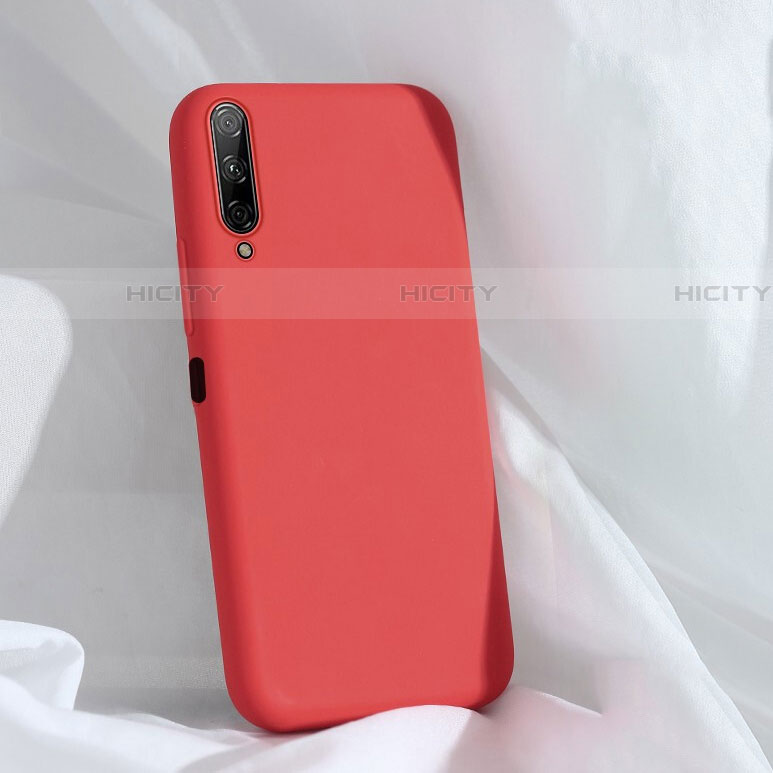 Funda Silicona Ultrafina Goma 360 Grados Carcasa S04 para Huawei Y9s Rojo