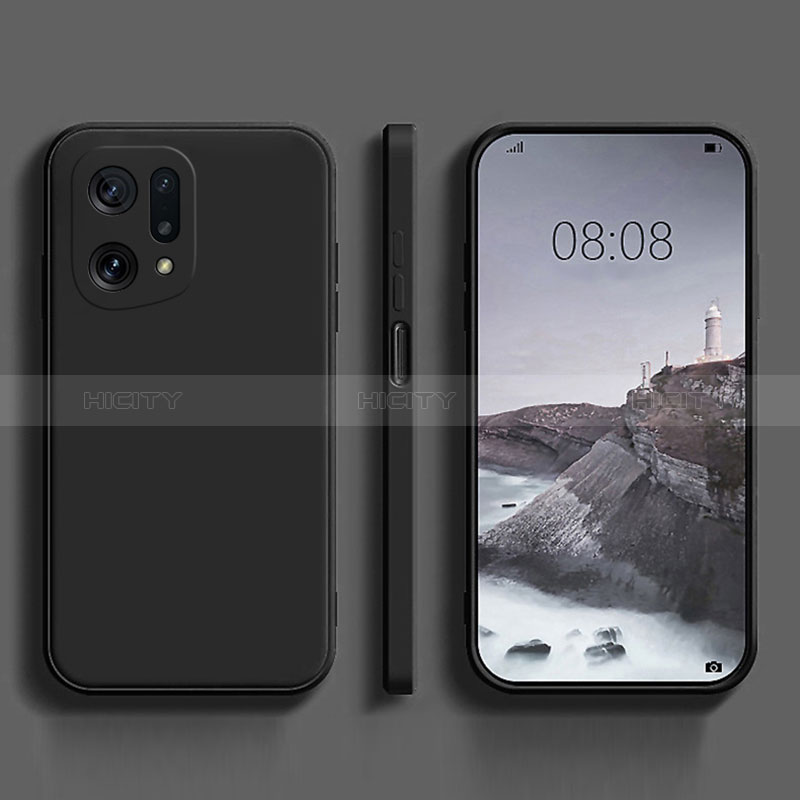 Funda Silicona Ultrafina Goma 360 Grados Carcasa S04 para Oppo Find X5 5G