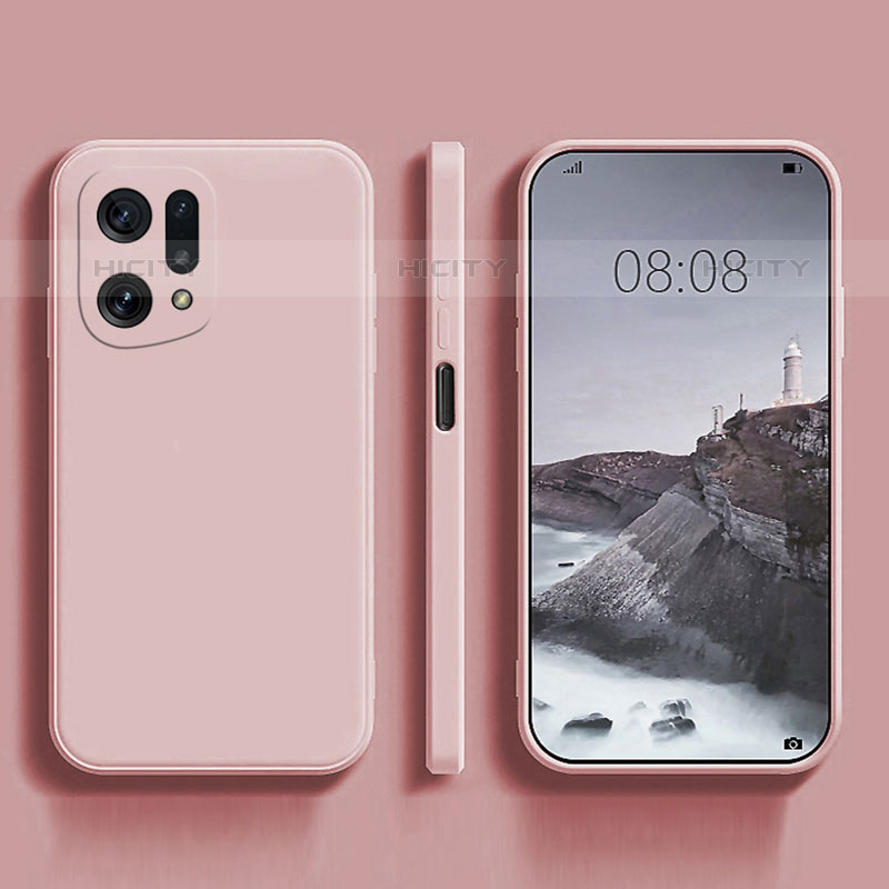 Funda Silicona Ultrafina Goma 360 Grados Carcasa S04 para Oppo Find X5 Pro 5G