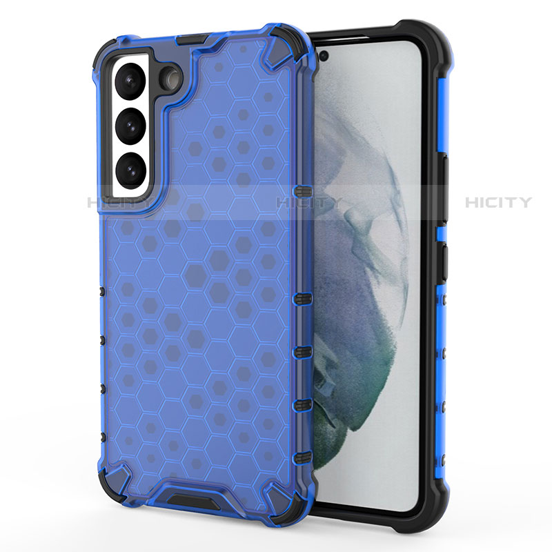 Funda Silicona Ultrafina Goma 360 Grados Carcasa S04 para Samsung Galaxy S23 Plus 5G Azul