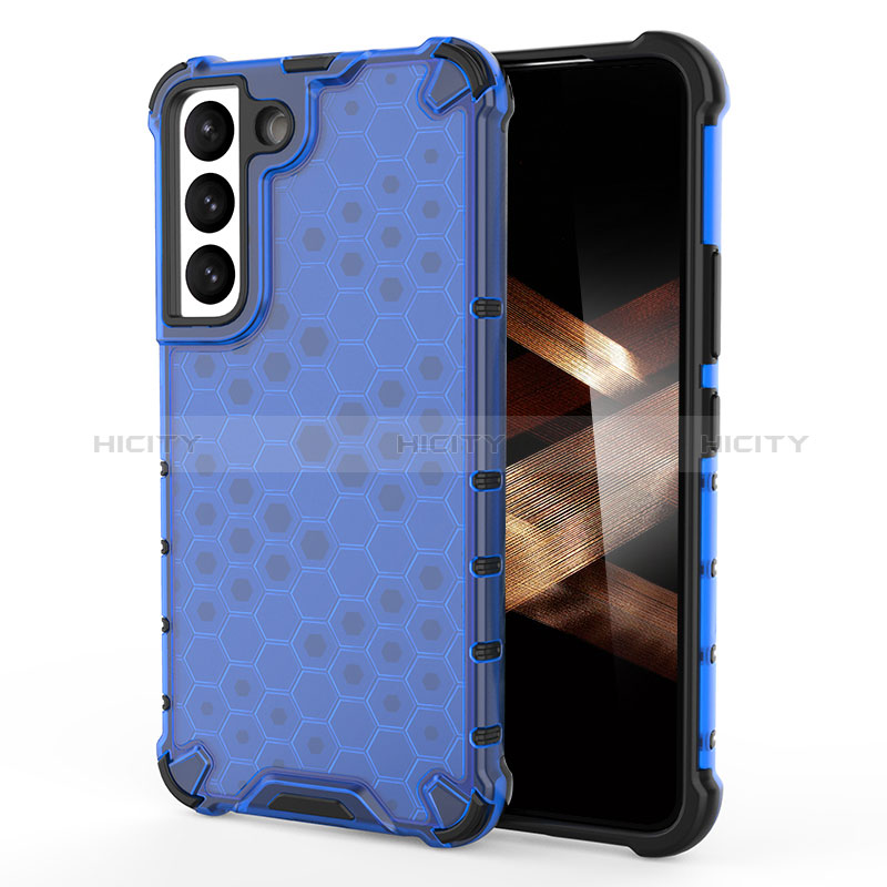 Funda Silicona Ultrafina Goma 360 Grados Carcasa S04 para Samsung Galaxy S24 Plus 5G Azul