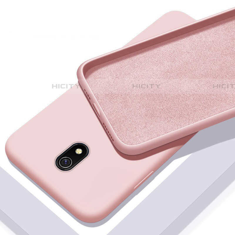 Funda Silicona Ultrafina Goma 360 Grados Carcasa S04 para Xiaomi Redmi 8A Rosa