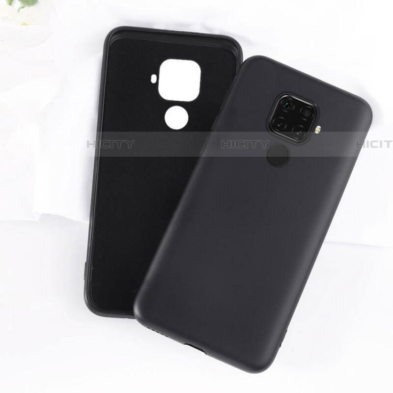 Funda Silicona Ultrafina Goma 360 Grados Carcasa S05 para Huawei Mate 30 Lite Negro