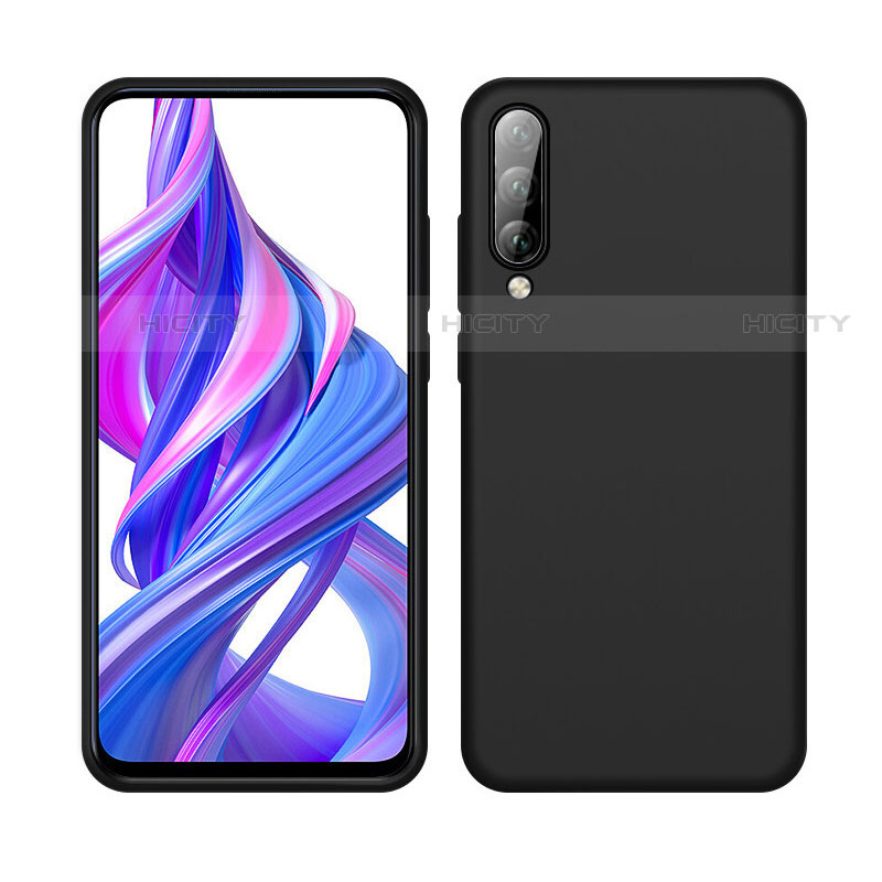 Funda Silicona Ultrafina Goma 360 Grados Carcasa S05 para Huawei P Smart Pro (2019) Negro