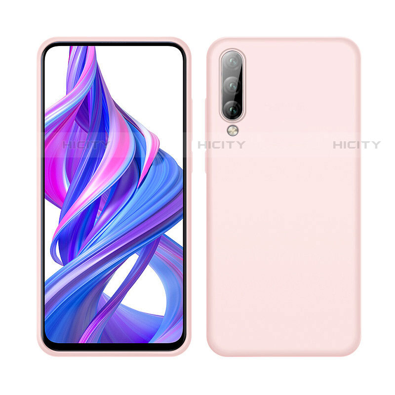 Funda Silicona Ultrafina Goma 360 Grados Carcasa S05 para Huawei P Smart Pro (2019) Rosa