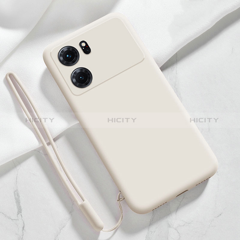 Funda Silicona Ultrafina Goma 360 Grados Carcasa S05 para Oppo K10 5G Blanco