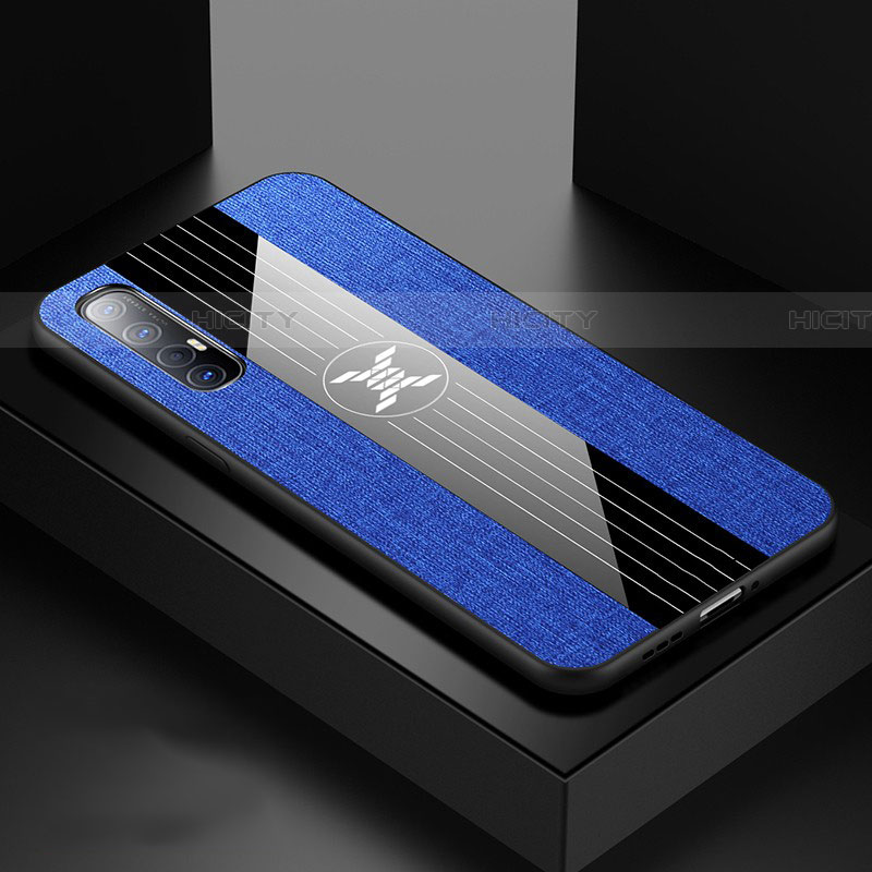 Funda Silicona Ultrafina Goma 360 Grados Carcasa S05 para Oppo Reno3 Pro Azul