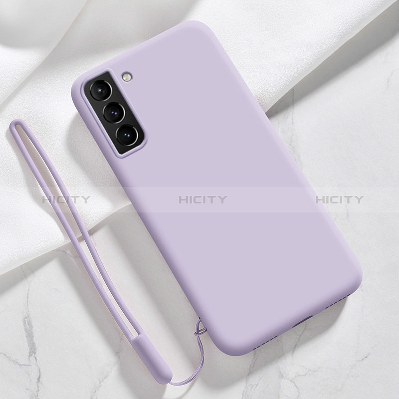 Funda Silicona Ultrafina Goma 360 Grados Carcasa S05 para Samsung Galaxy S24 Plus 5G Morado