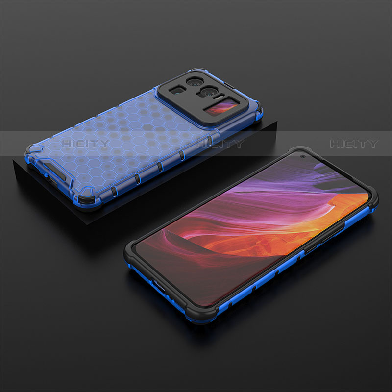 Funda Silicona Ultrafina Goma 360 Grados Carcasa S05 para Xiaomi Mi 11 Ultra 5G Azul